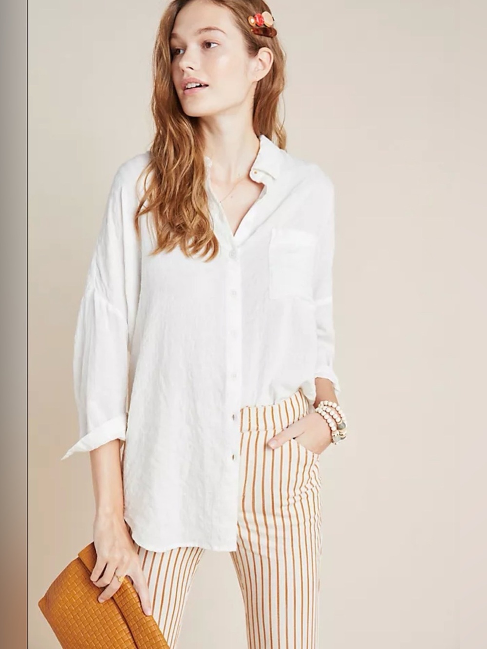 Pilcro The Andie Boyfriend Shirt I
Anthropologie (XS)